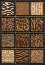 United Weavers Legends United Weavers Legends Safari Square Multi Rug - front view