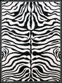 United Weavers Legends Zebra Skin Multi Rug - front view
