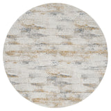United Weavers Lexington Alexis Grey Rug - round front view