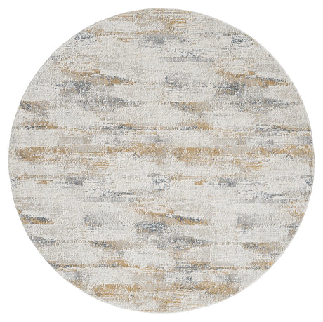 United Weavers Lexington Alexis Grey Rug - round front view