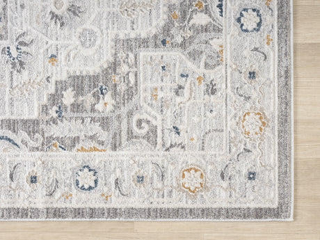 United Weavers Lexington Dakota Grey Rug - angle view