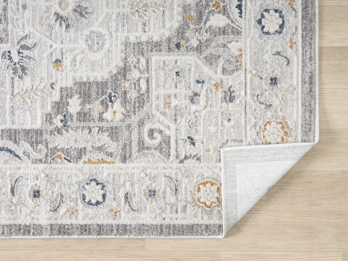 United Weavers Lexington Dakota Grey Rug - backing detail