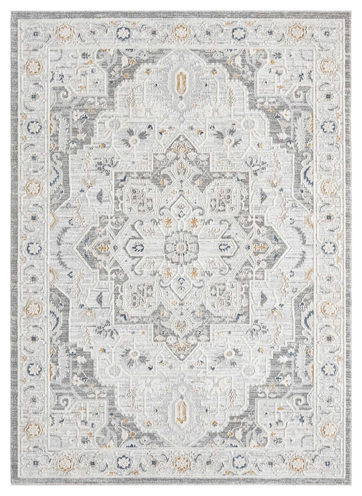 United Weavers Lexington Dakota Grey Rug - front view