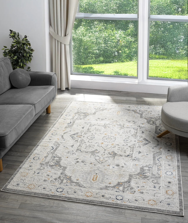 United Weavers Lexington Dakota Grey Rug - room scene