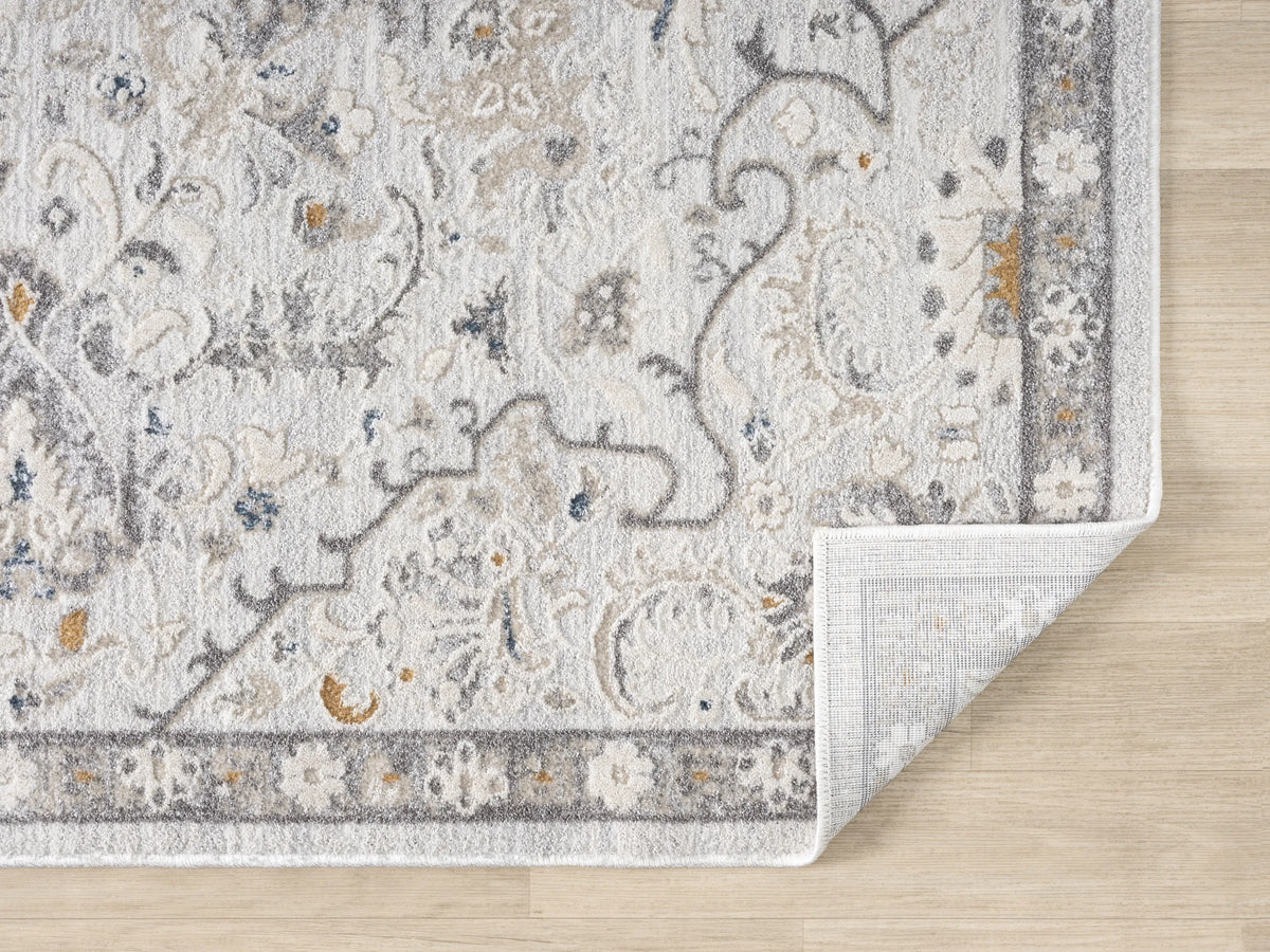 United Weavers Lexington Darcy Grey Rug - backing detail