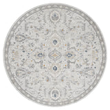 United Weavers Lexington Darcy Grey Rug - round front view