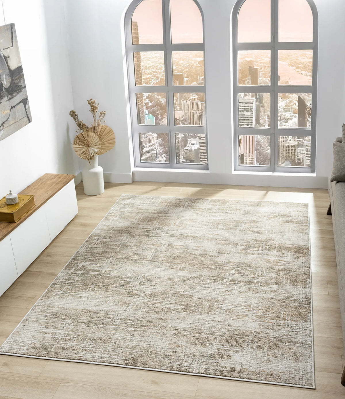United Weavers Lexington Lady Brown Rug - room scene