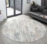 United Weavers Lexington Lady Grey Rug - round room scene