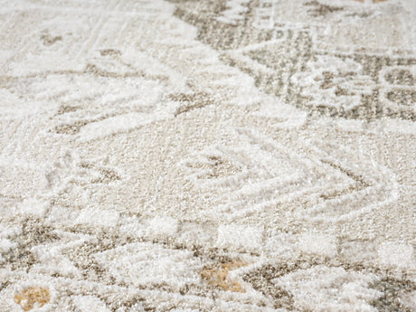 United Weavers Lexington Lily Beige Rug - close-up detail