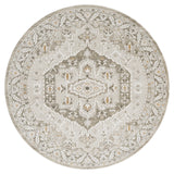 United Weavers Lexington Lily Beige Rug - round front view