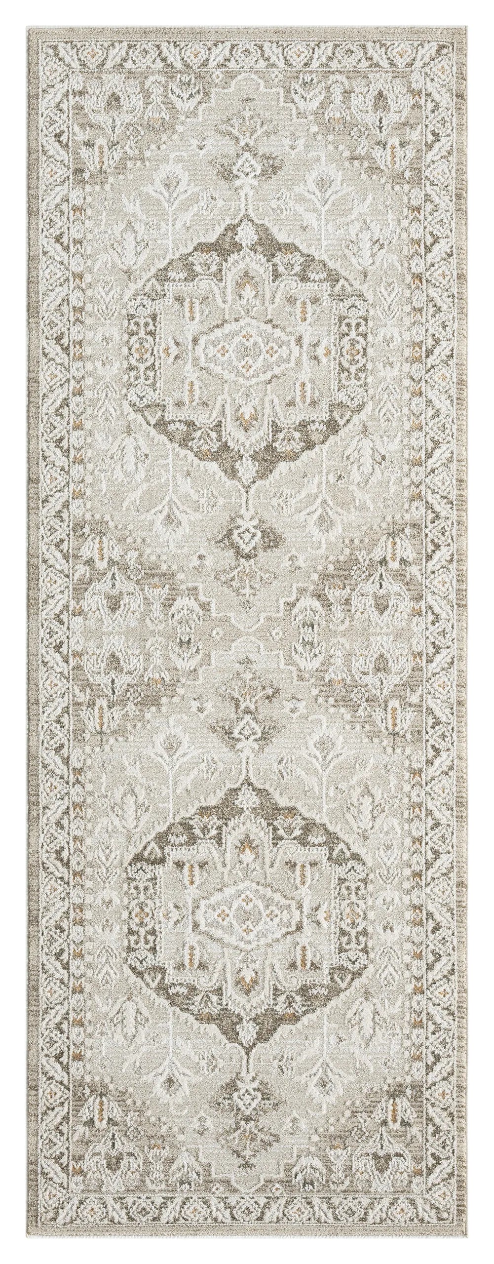 United Weavers Lexington Lily Beige Rug - runner front view