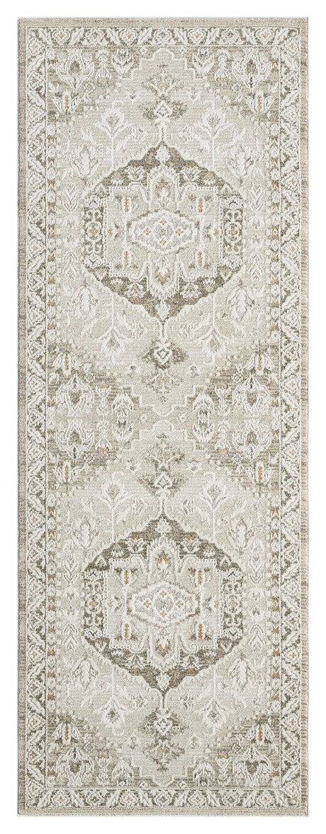 United Weavers Lexington Lily Beige Rug - runner front view