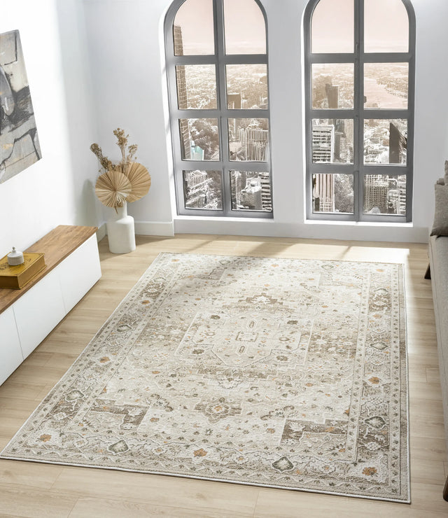 United Weavers Lexington Penny Beige Rug - room scene
