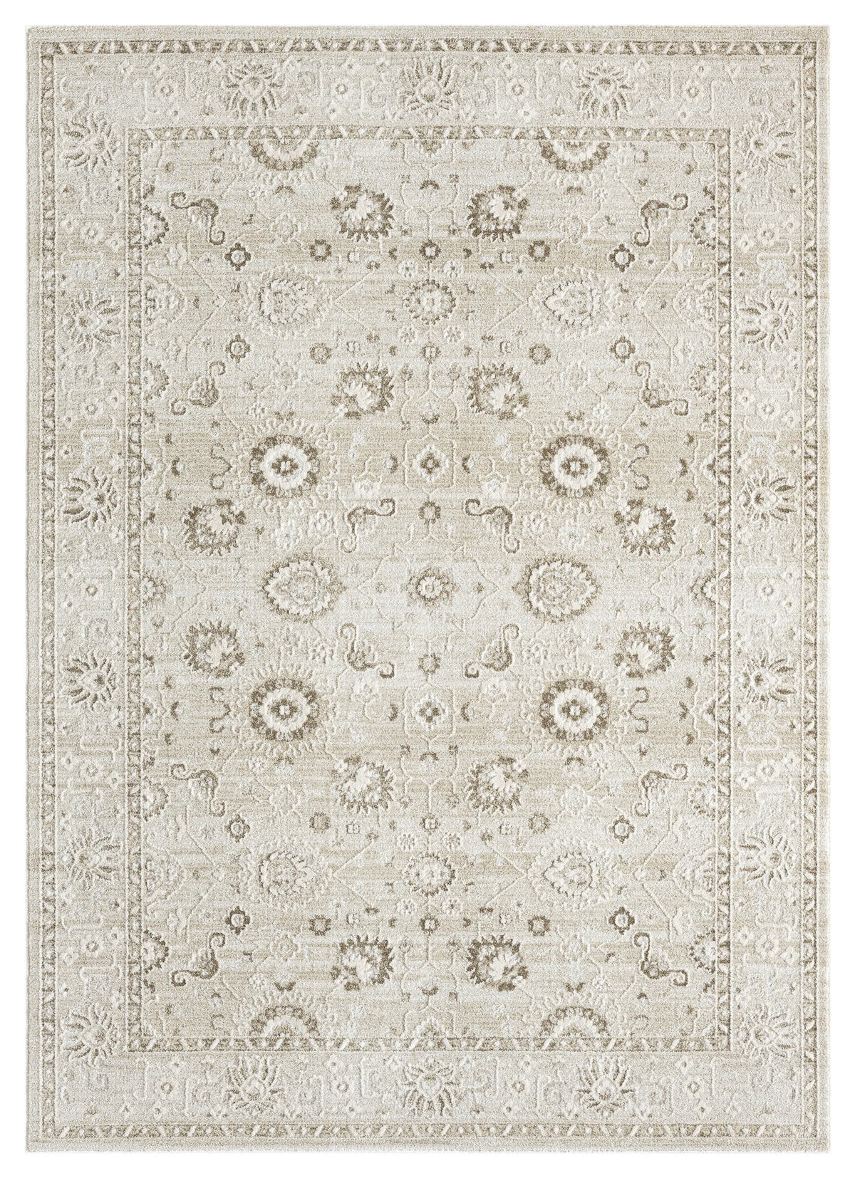 United Weavers Lexington Rosebud Brown Rug - front view