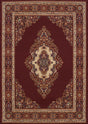 United Weavers Manhattan Cathedral Burgundy Rug - front view