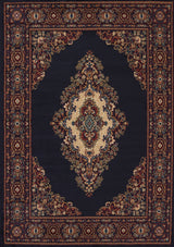 United Weavers Manhattan Cathedral Navy Rug - front view