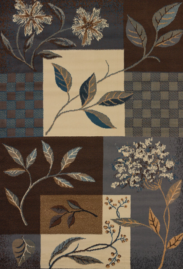 United Weavers Manhattan Jasmine Light Blue Rug - front view