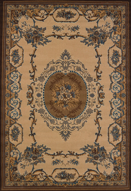 United Weavers Manhattan Lexington Light Blue Rug - front view