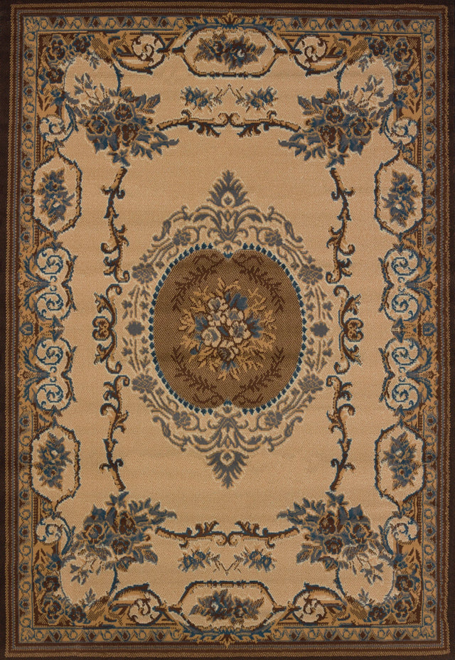 United Weavers Manhattan Lexington Light Blue Rug - front view