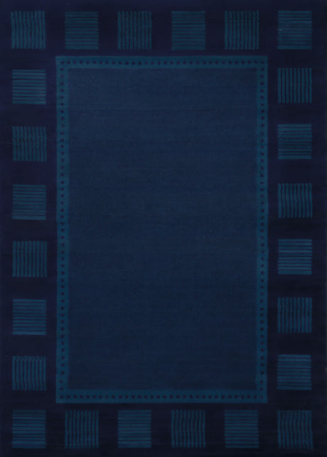 United Weavers Manhattan Long Island Navy Rug - front view