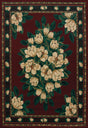 United Weavers Manhattan Magnolia Burgundy Rug - front view