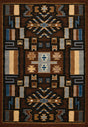 United Weavers Manhattan Pelham Brown Rug - front view