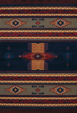 United Weavers Manhattan Phoenix Navy Rug - front view