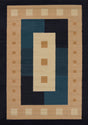 United Weavers Manhattan Time Square Navy Rug - front view