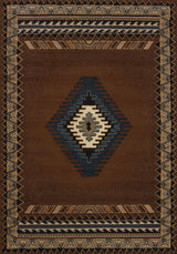 United Weavers Manhattan Tucson Brown Rug - front view