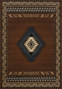 United Weavers Manhattan Tucson Brown Rug - front view