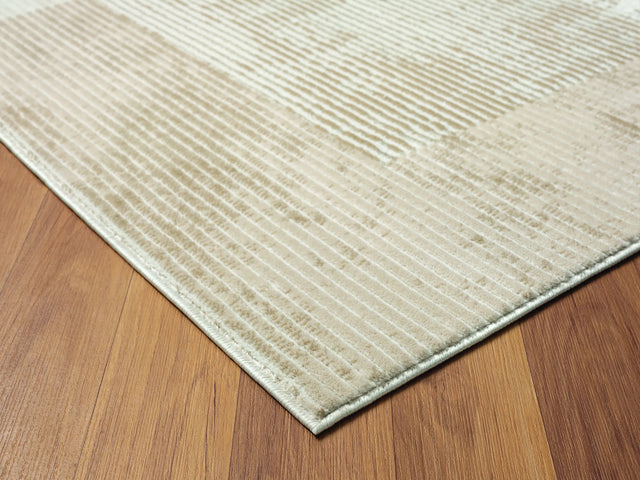 United Weavers Orion Atlas Beige Rug - angle view