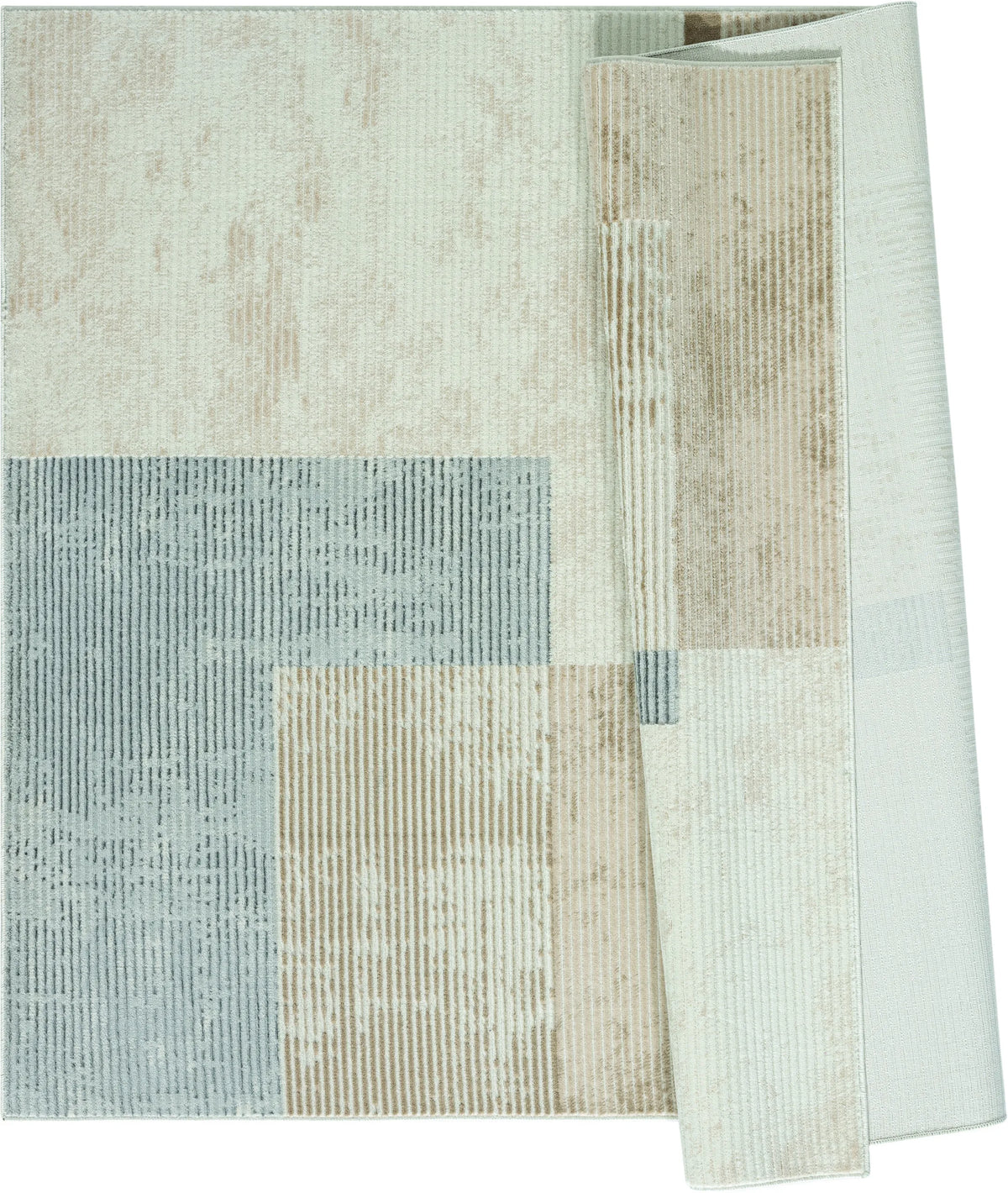 United Weavers Orion Atlas Beige Rug - backing detail