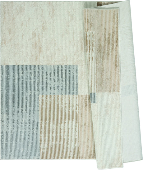 United Weavers Orion Atlas Beige Rug - backing detail