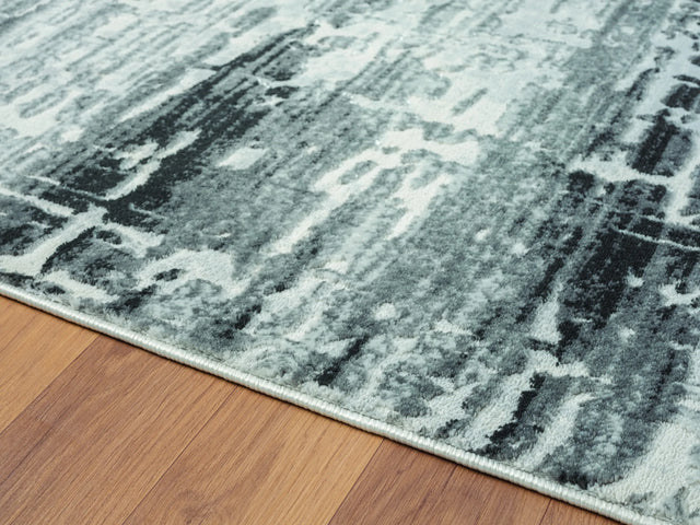 United Weavers Orion Cosmo Grey Rug - pile height detail