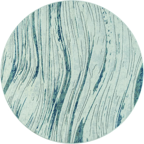 United Weavers Orion Evangeline Blue Rug - round front view