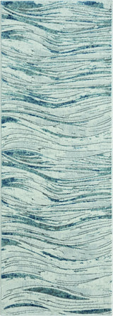 United Weavers Orion Evangeline Blue Rug - runner front view