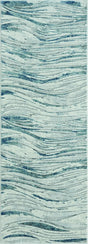 United Weavers Orion Evangeline Blue Rug - runner front view