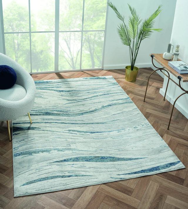United Weavers Orion Evangeline Blue Rug - room scene