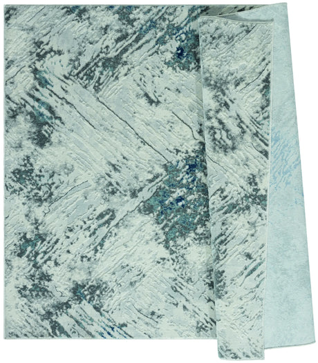 United Weavers Orion Iris Blue Rug - backing detail
