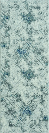 United Weavers Orion Iris Blue Rug - runner front view
