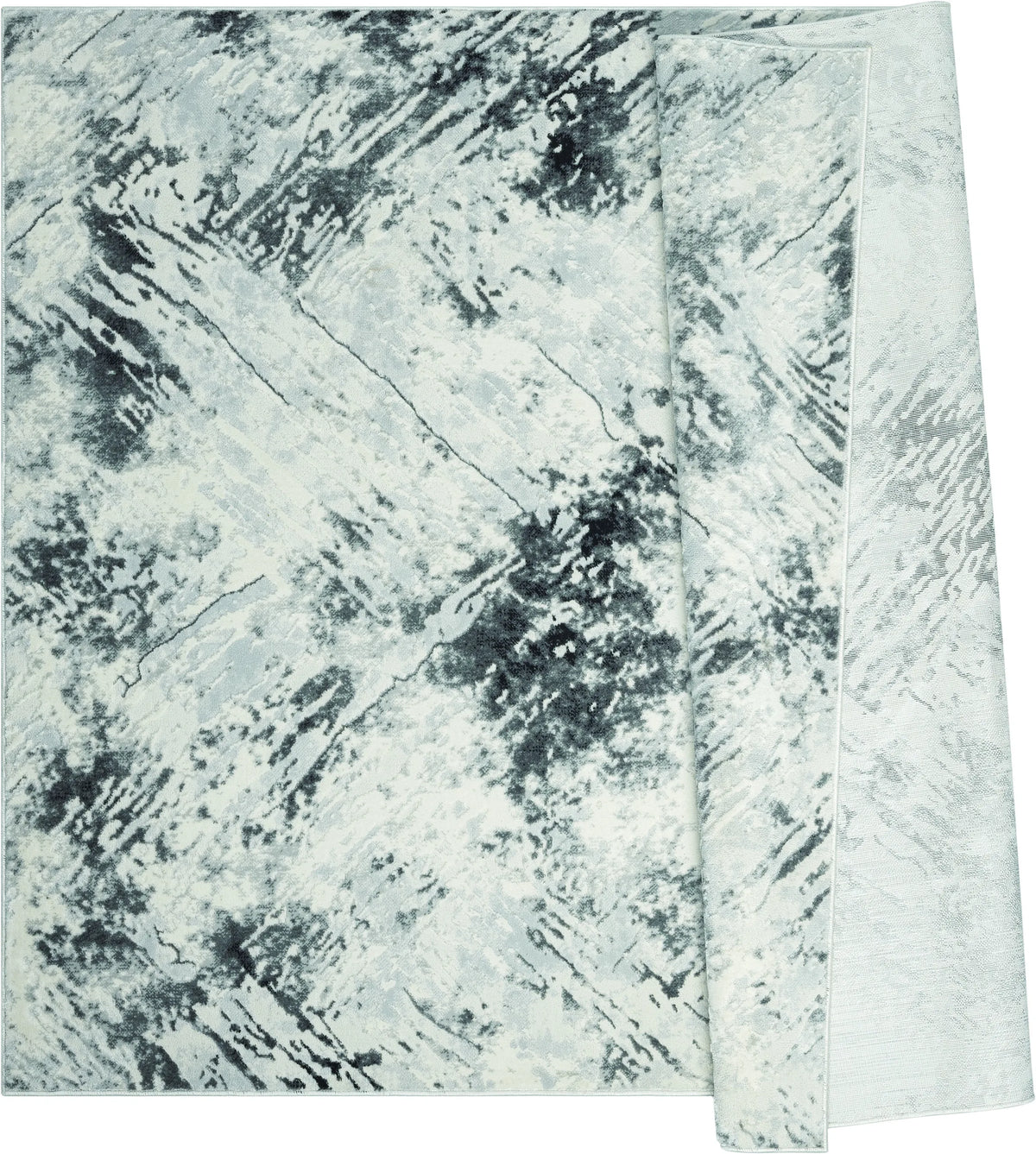 United Weavers Orion Iris Grey Rug - backing detail