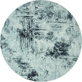 United Weavers Orion Iris Grey Rug - round front view