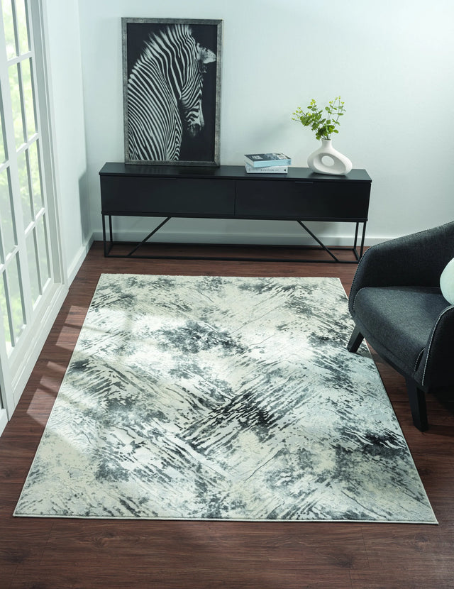 United Weavers Orion Iris Grey Rug - room scene