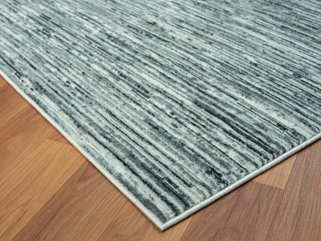 United Weavers Orion Penelope Charcoal Rug - angle view
