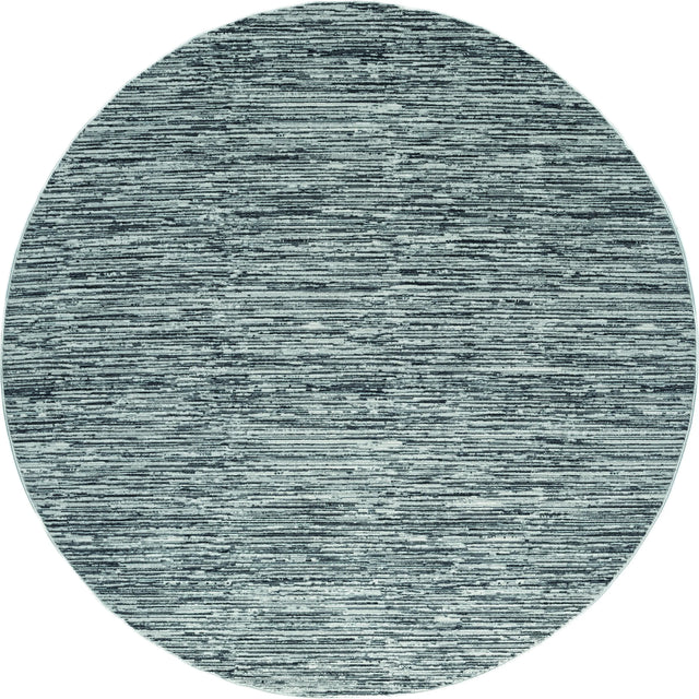 United Weavers Orion Penelope Charcoal Rug - round front view