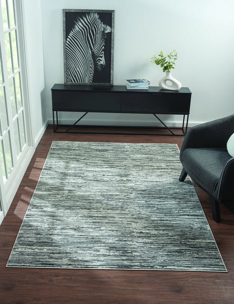 United Weavers Orion Penelope Charcoal Rug - room scene