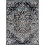 United Weavers Portsmouth Ancient Land Blue Rug - front view