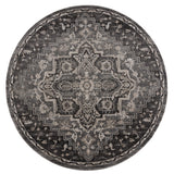 United Weavers Portsmouth Ancient Land Grey Rug - round front view