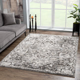 United Weavers Portsmouth Ancient Land Grey Rug - room scene