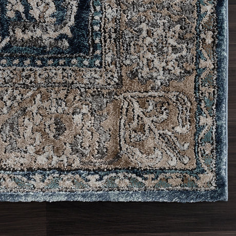 United Weavers Portsmouth Home Sky Blue Rug - angle view